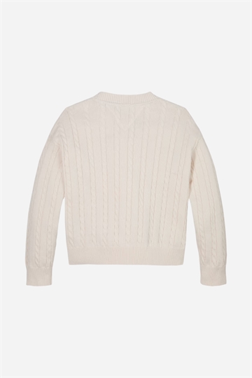 Tommy Hilfiger Cable Sweater - Ivory Petal